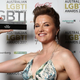 Lucy Lawless poses with the Star 100 Ally of the Year award at the Australian LGBTI Awards 2017 .